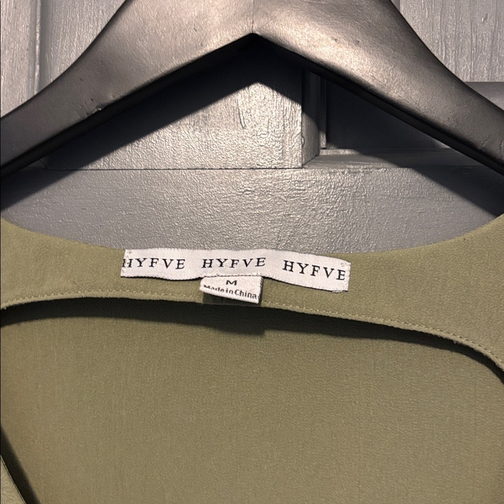 HYFVE Olive Green Dress - Picture 2 of 3